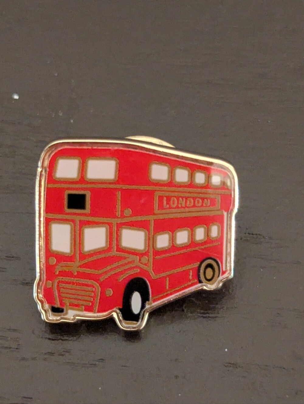 Burberry London Limited Edition Red Bus Pin